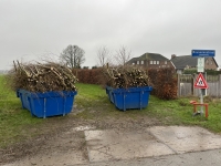 Van wind in een weids landschap